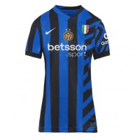 Fotballdrakt Dame Inter Milan Alessandro Bastoni #95 Hjemmedrakt 2024-25 Kortermet